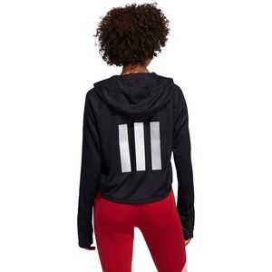 Adidas cropped Hoodie NWOT